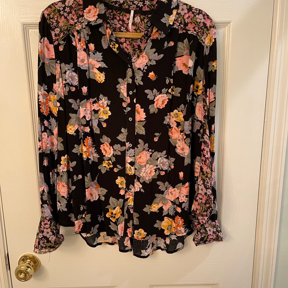 Free People Hold On to Me Blouse